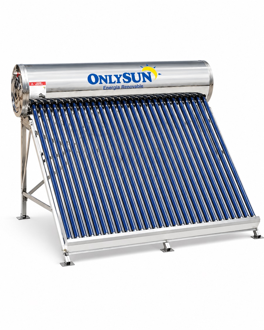 Calentador Solar ONLY SUN de 30 tubos y 352 Lts